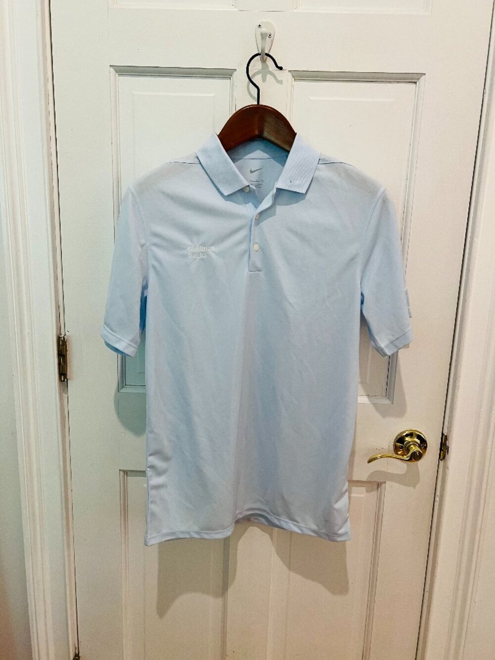 Nike X Goldman Sachs Golf Polo Shirt Size Small NEW